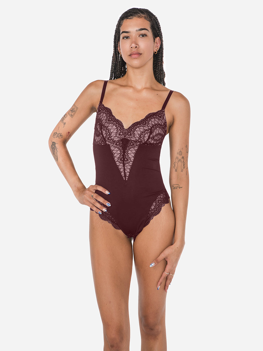 Shapewear Laced Bodysuit