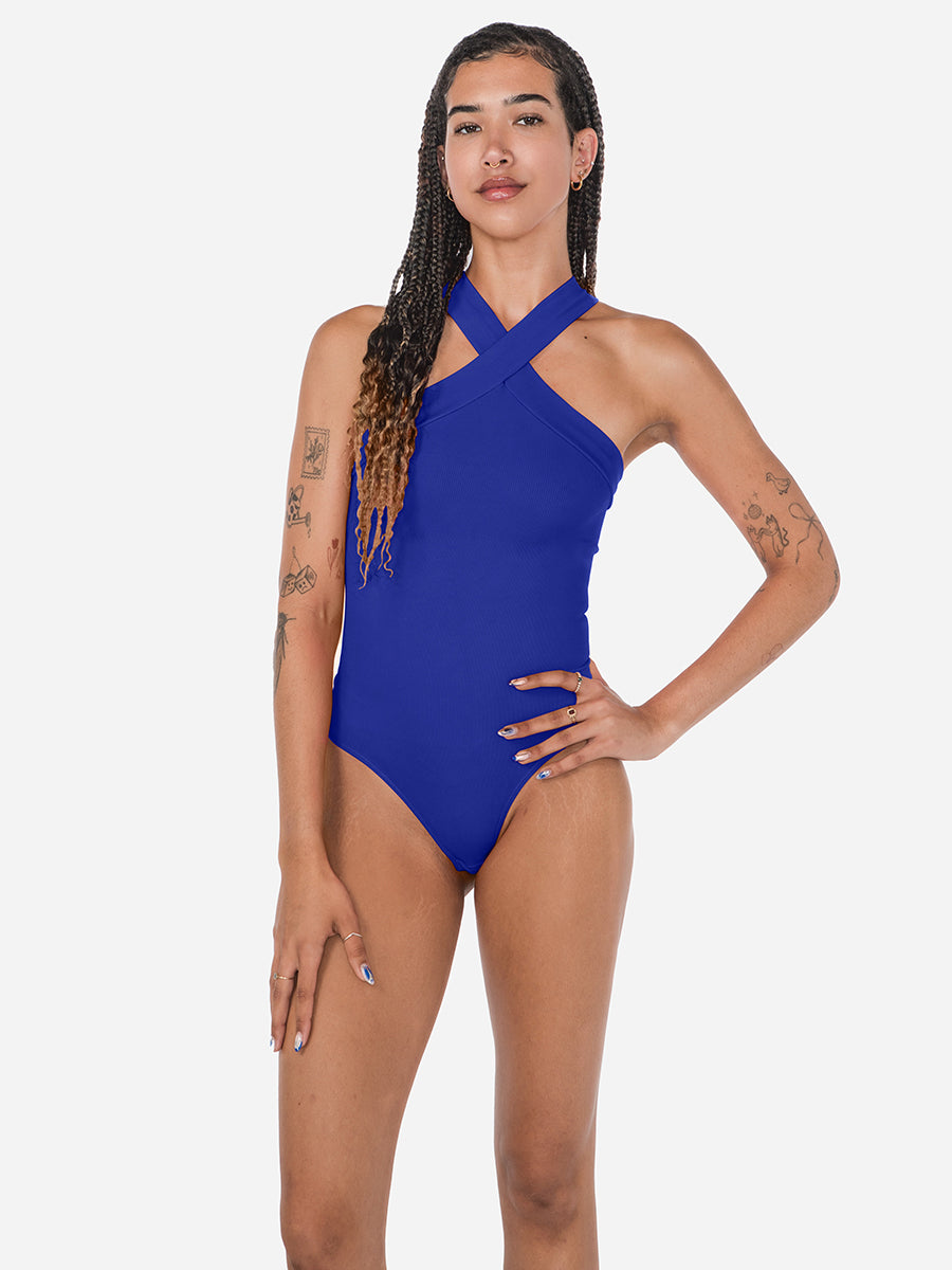 Classic Crossover Shapewear Bodysuit