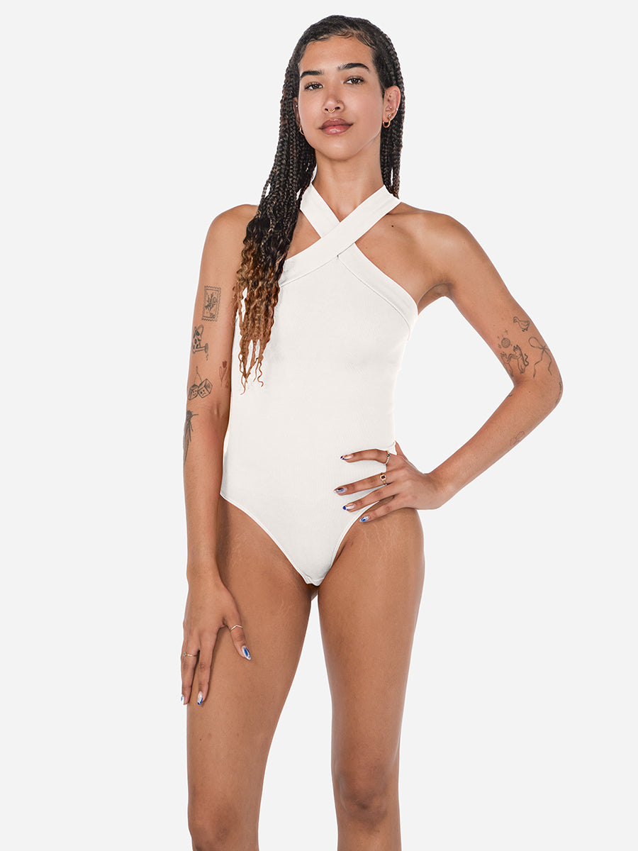 Classic Crossover Shapewear Bodysuit