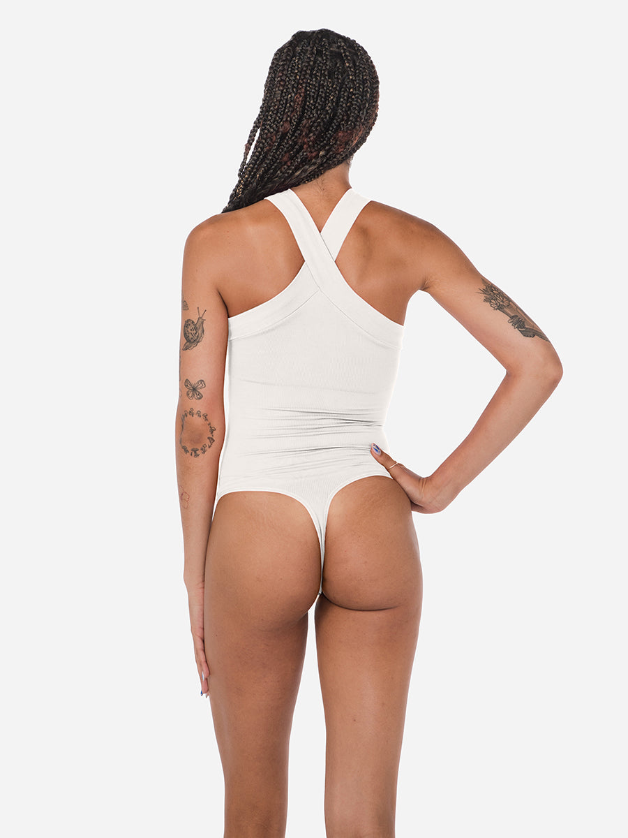 Classic Crossover Shapewear Bodysuit