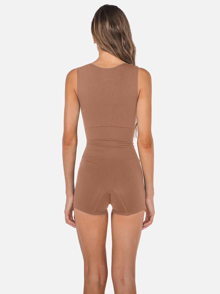 Square Neck Shapewear Jumpsuit