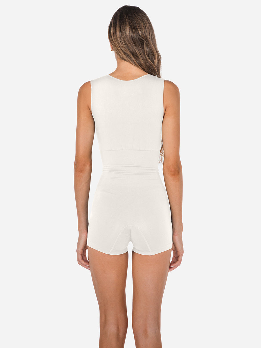 Square Neck Shapewear Jumpsuit