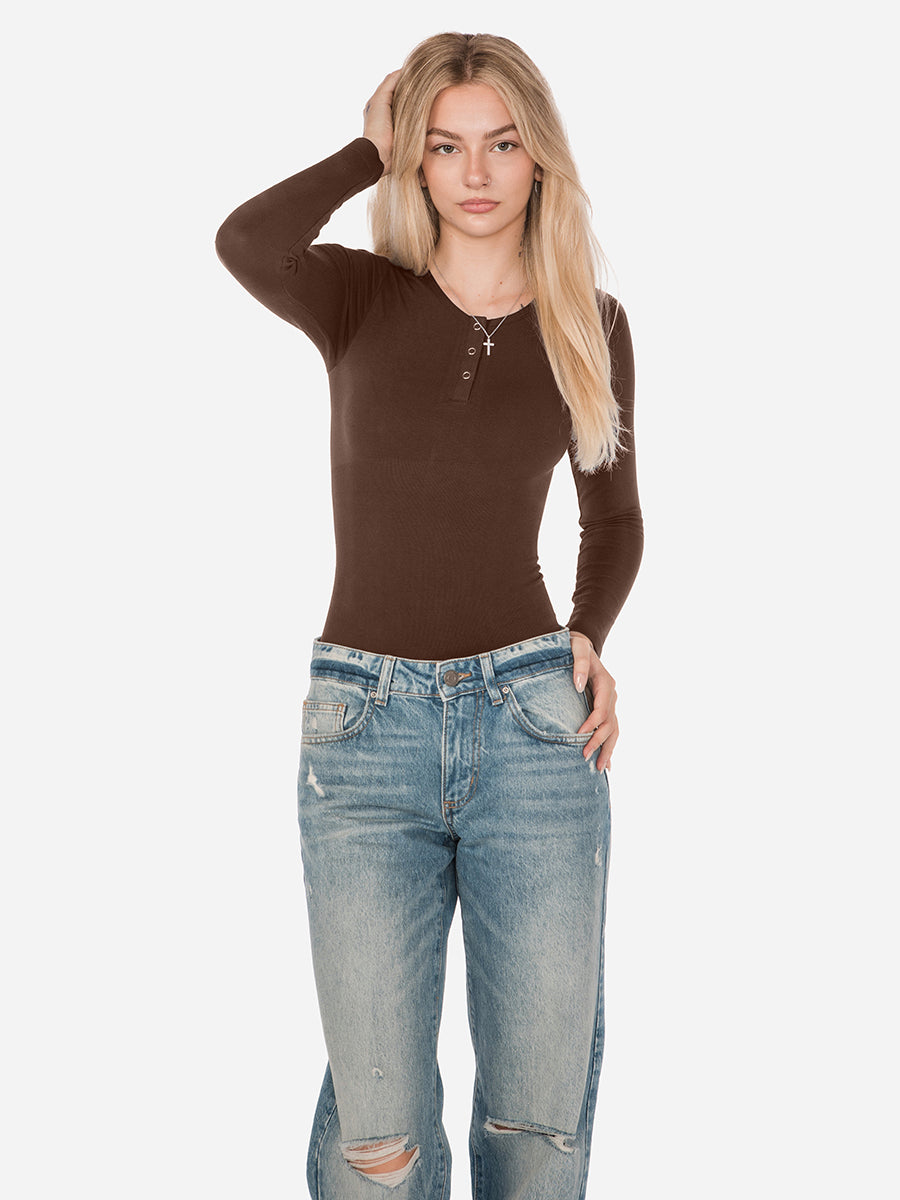 Seamless Long Sleeve Bodysuit